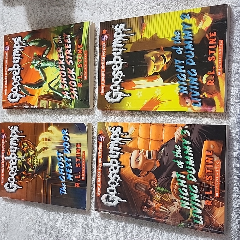 R.L. Stine: Goosebumps Set:4 Books